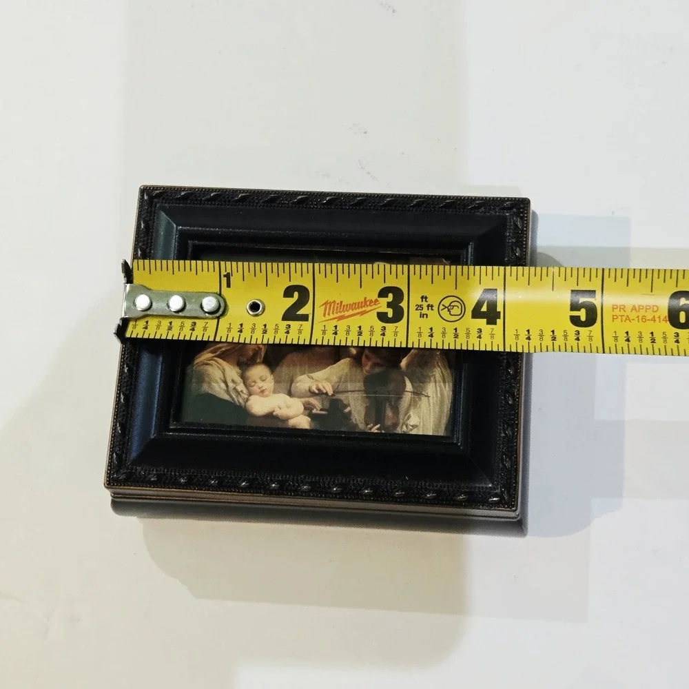 Vintage Guardian Angel Trinket Keepsake Collectibles Box